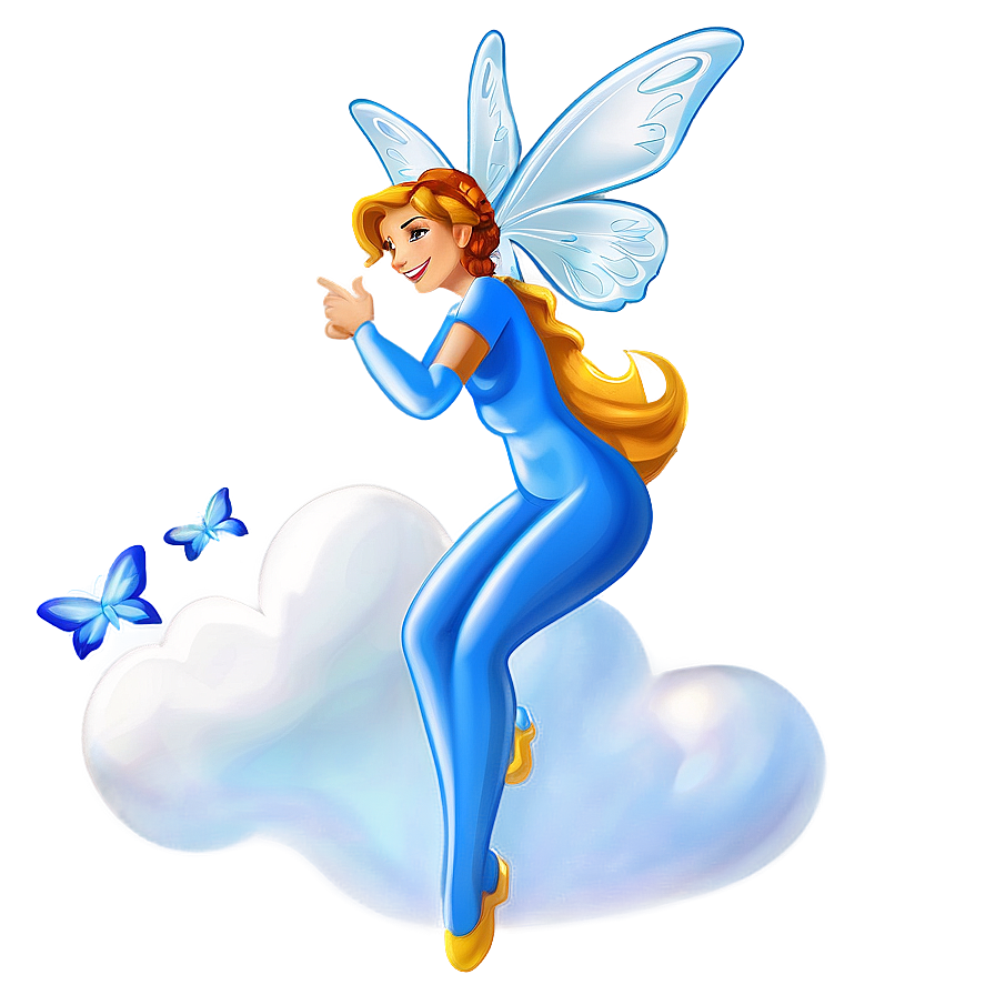 Tooth Fairy On Cloud Png Cno PNG Image