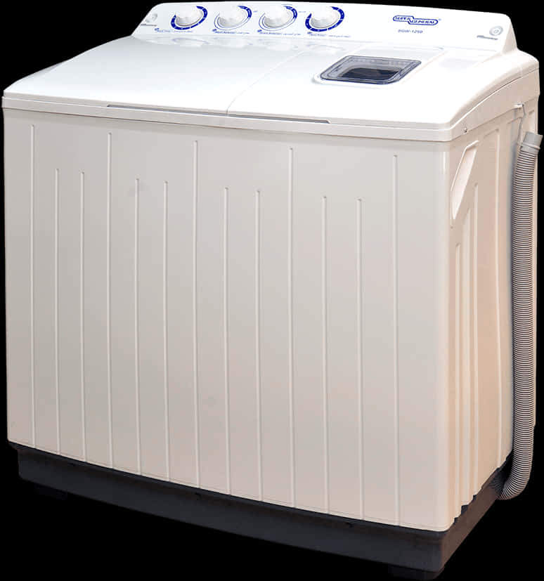 Top Loading Washing Machine Isolated PNG Image