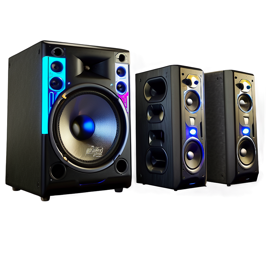 Top Rated Dj Speakers Png 06292024 PNG Image