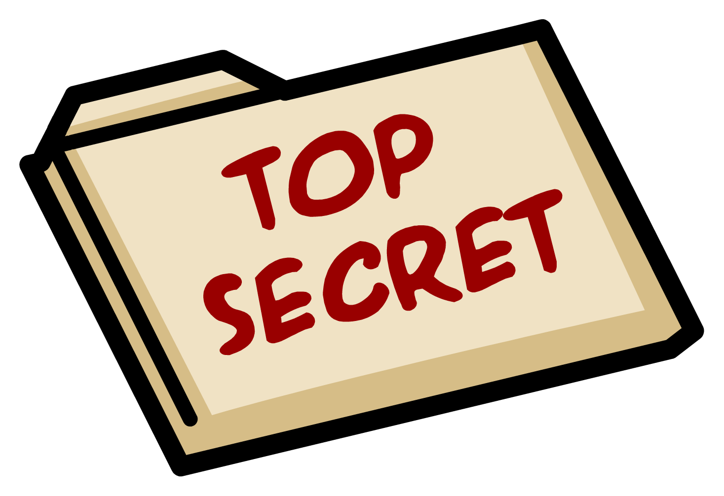 Top Secret Document Icon PNG Image