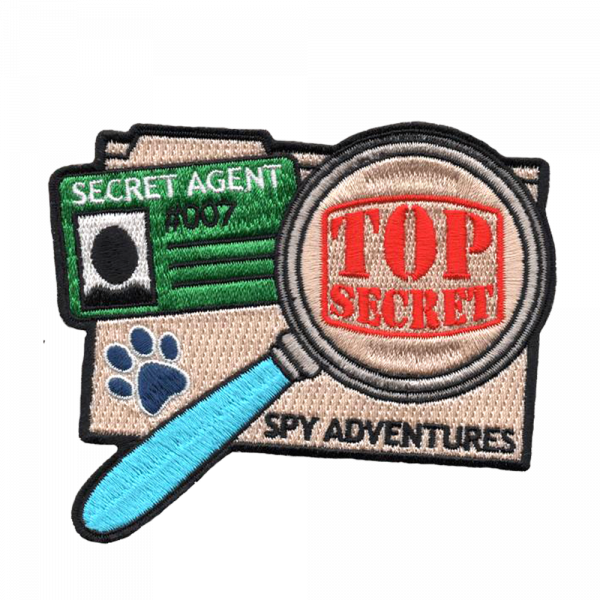 Top Secret Spy Patches PNG Image