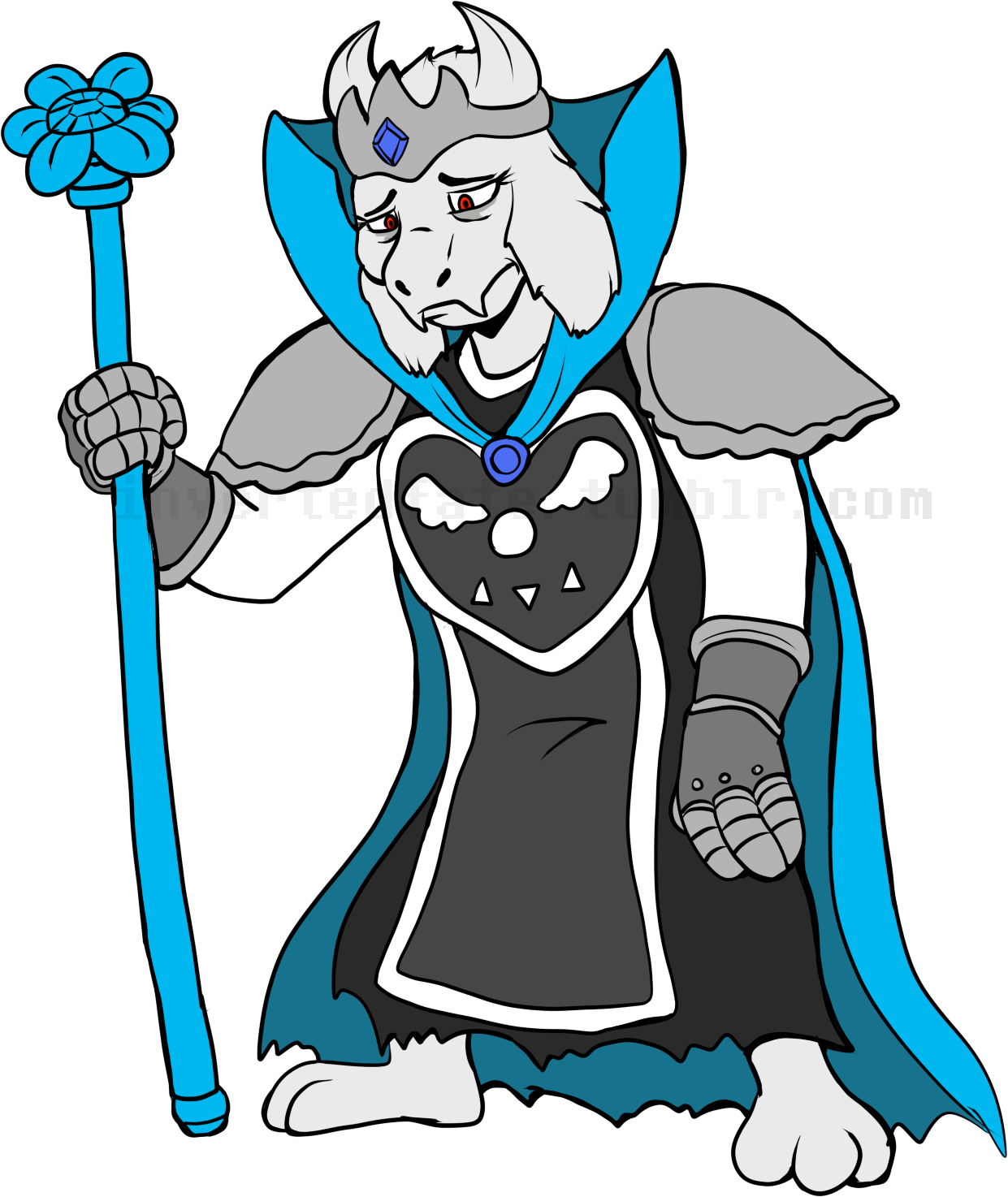 Toriel_ Animated_ Character_ Art PNG Image