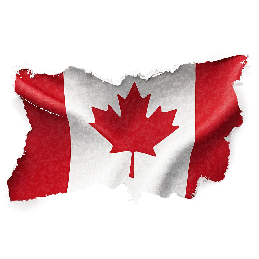 Torn Canada Flag Effect Png Hrx PNG Image