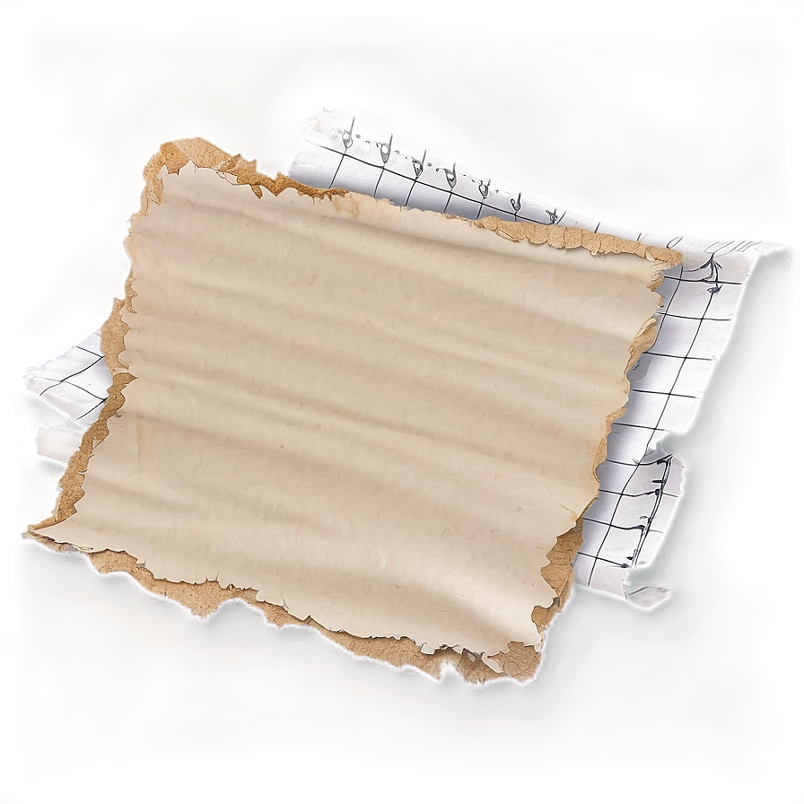 Torn Paper Sheet Png Wqk67 PNG Image