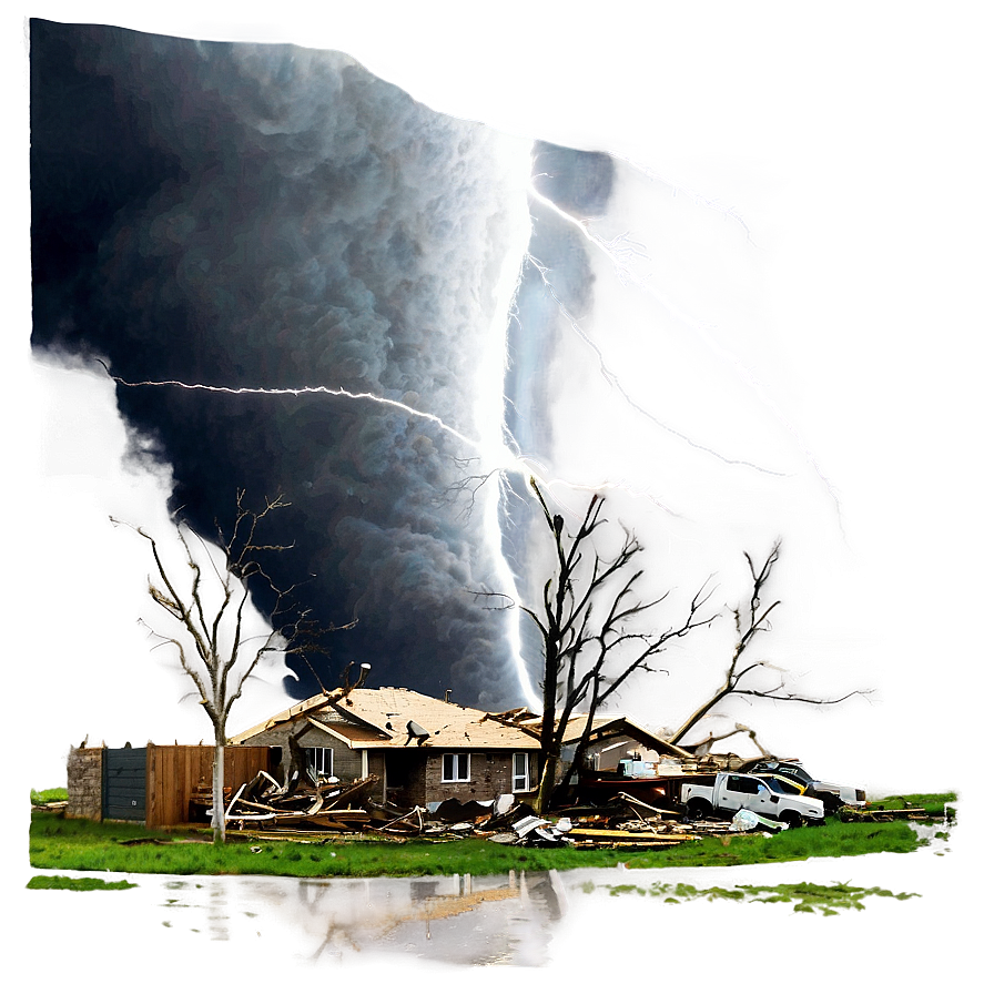 Tornado Destruction Png 48 PNG Image