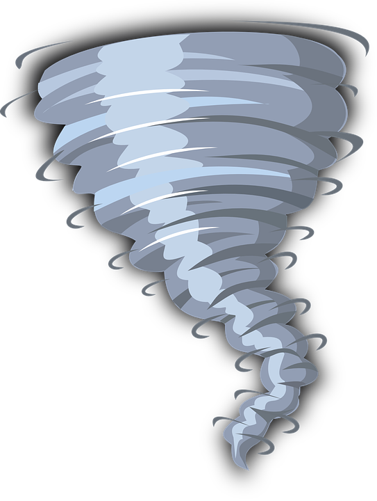 Tornado Graphic Illustration PNG Image