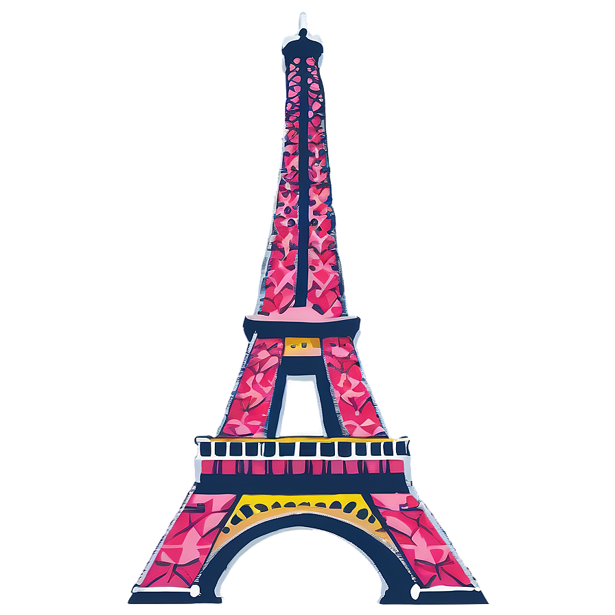 Torre Eiffel And Full Moon Png 06262024 PNG Image