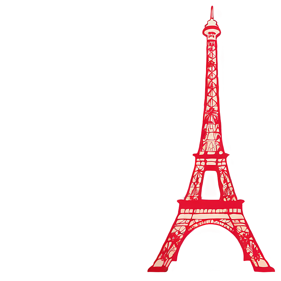 Torre Eiffel Silhouette At Dusk Png Gmp57 PNG Image