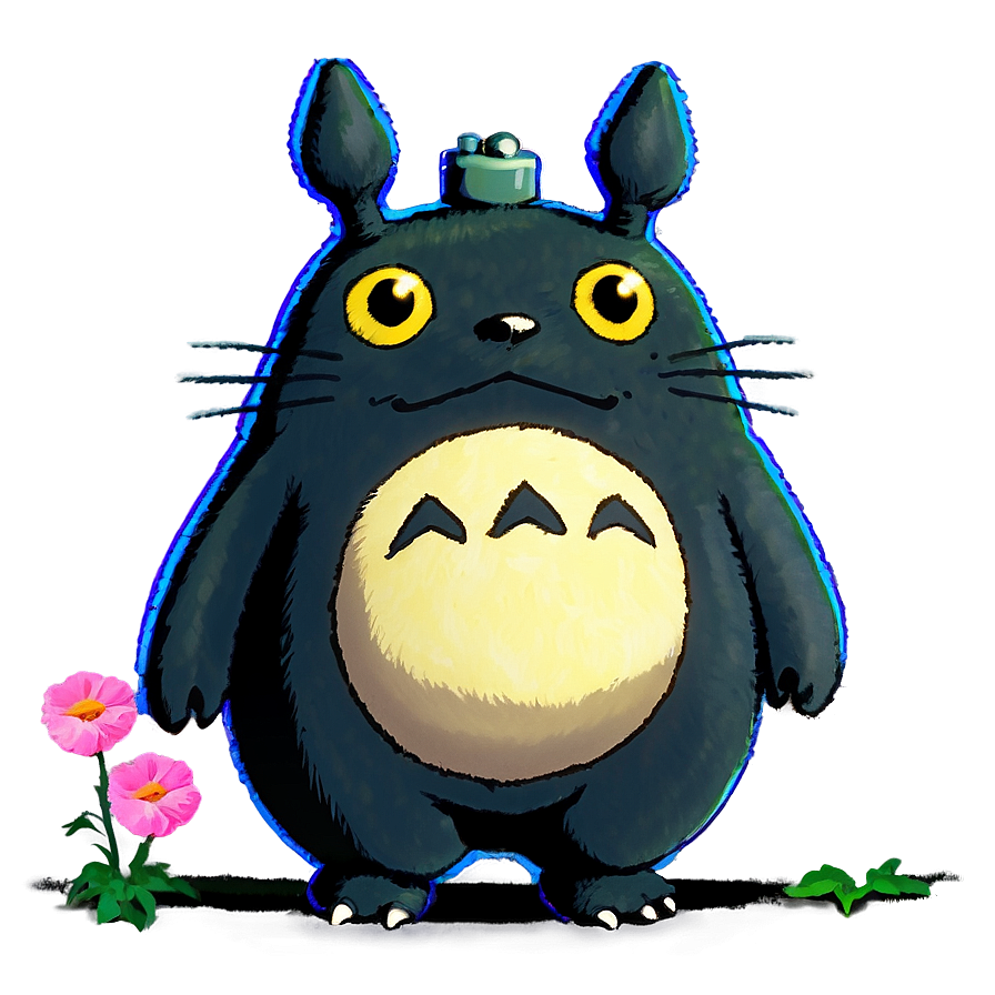 Totoro And Soot Sprites Png Nco PNG Image