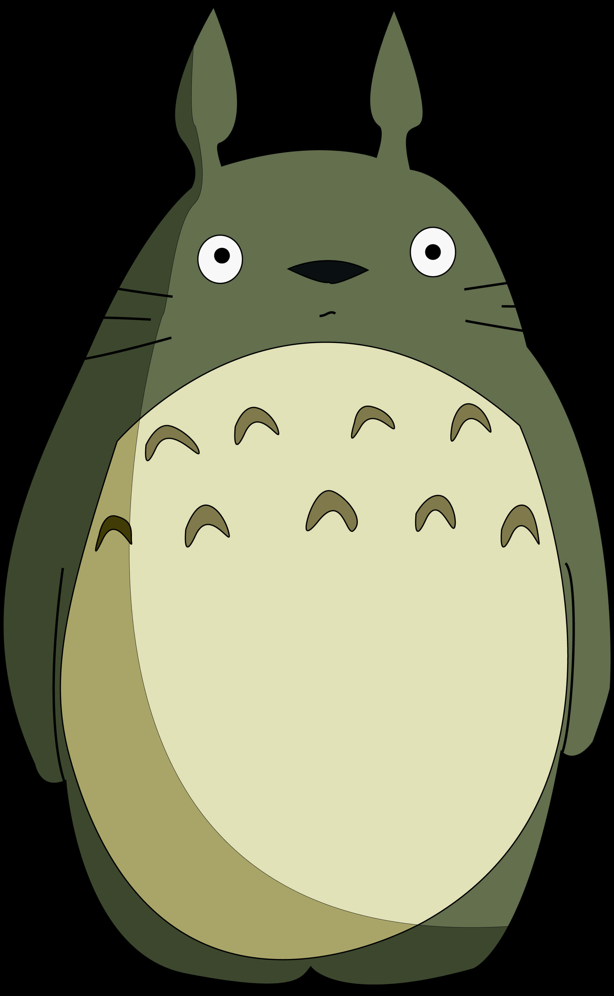 Totoro Iconic Animated Character PNG Image