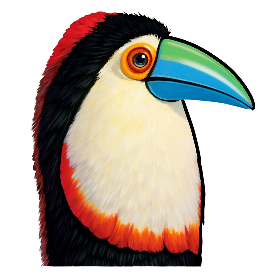 Toucan Beak Detail Png 06112024 PNG Image