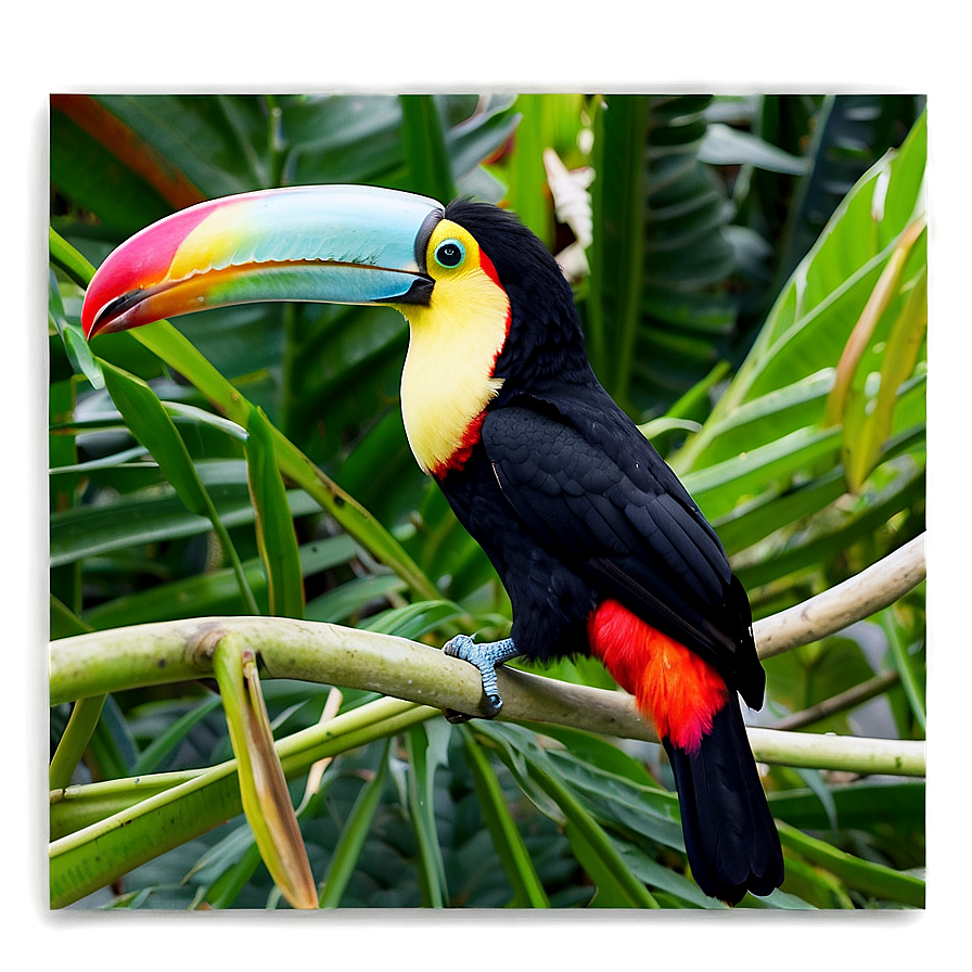 Toucan In Natural Habitat Png Ndi13 PNG Image