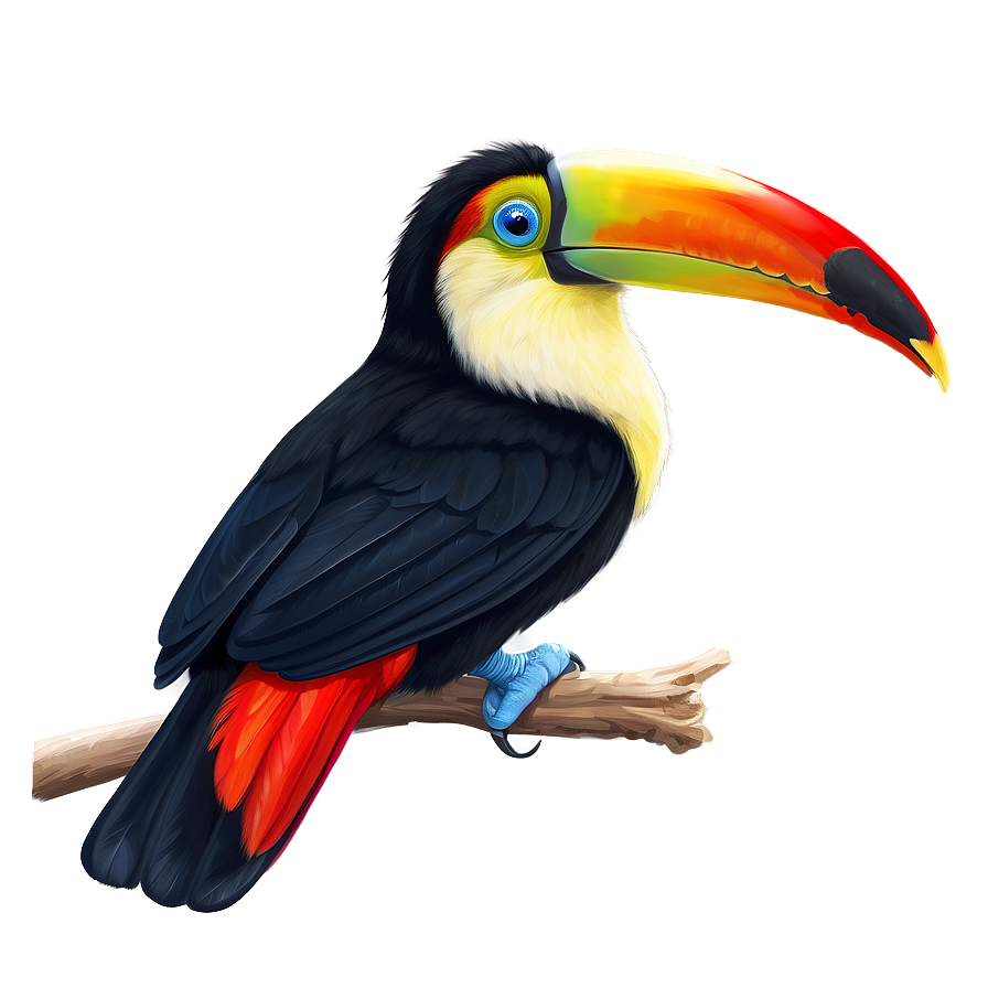 Toucan In Profile Png Clr97 PNG Image