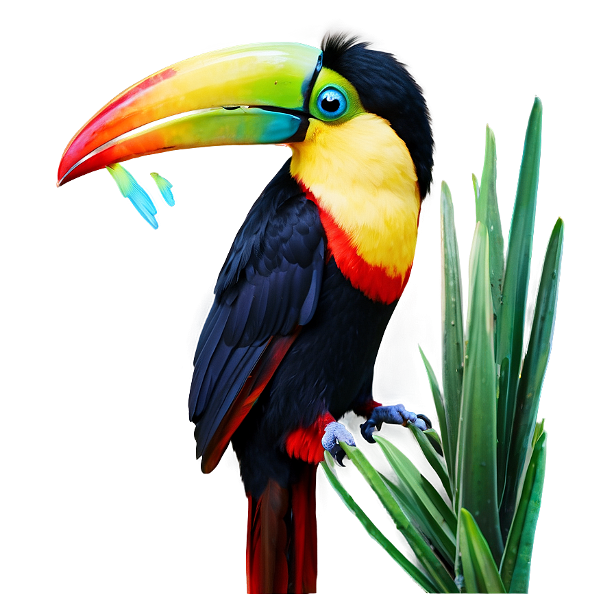 Toucan Preening Png 06112024 PNG Image