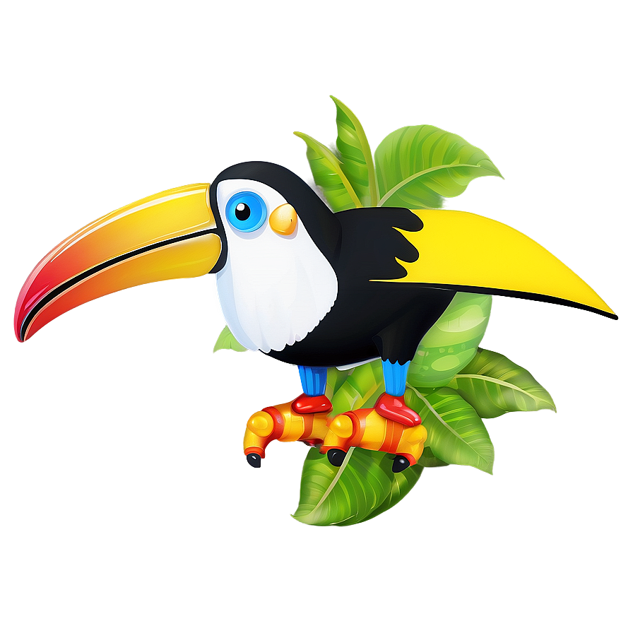 Toucan With Fruit Png 06112024 PNG Image