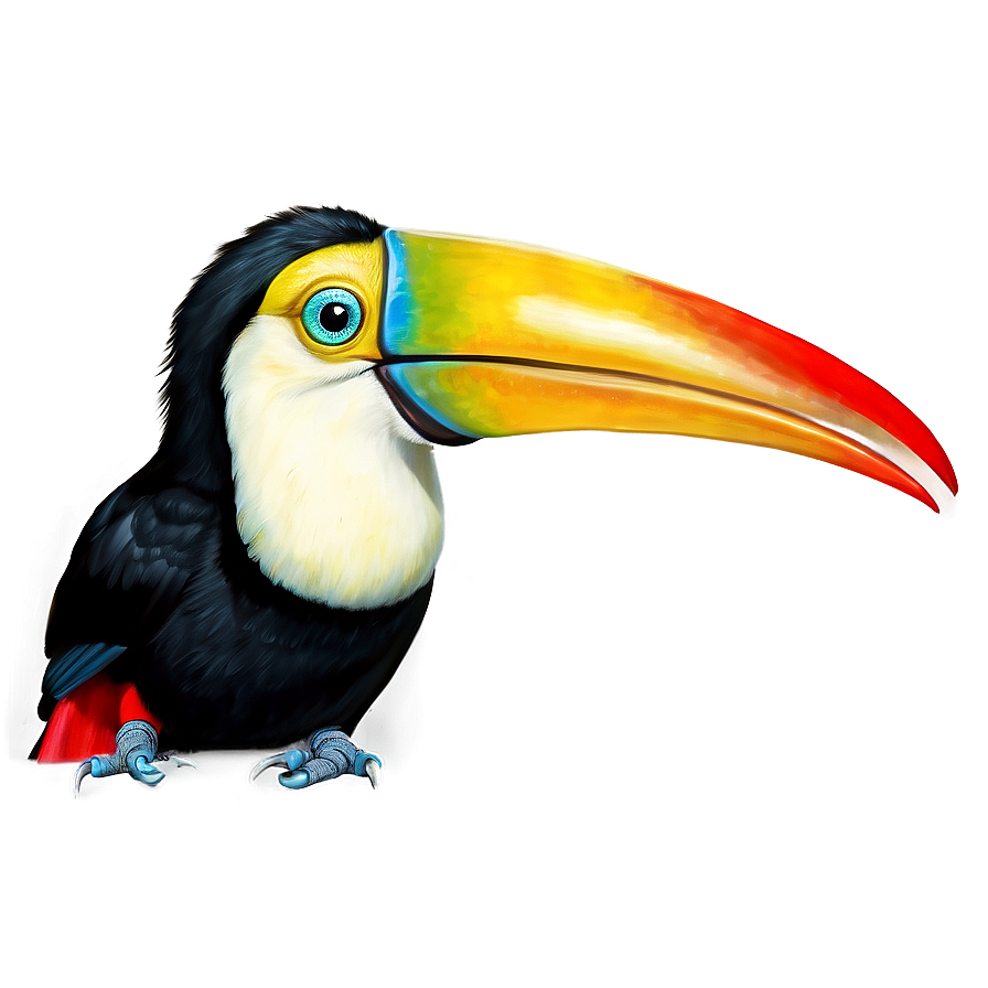 Toucan With Open Beak Png Jre PNG Image