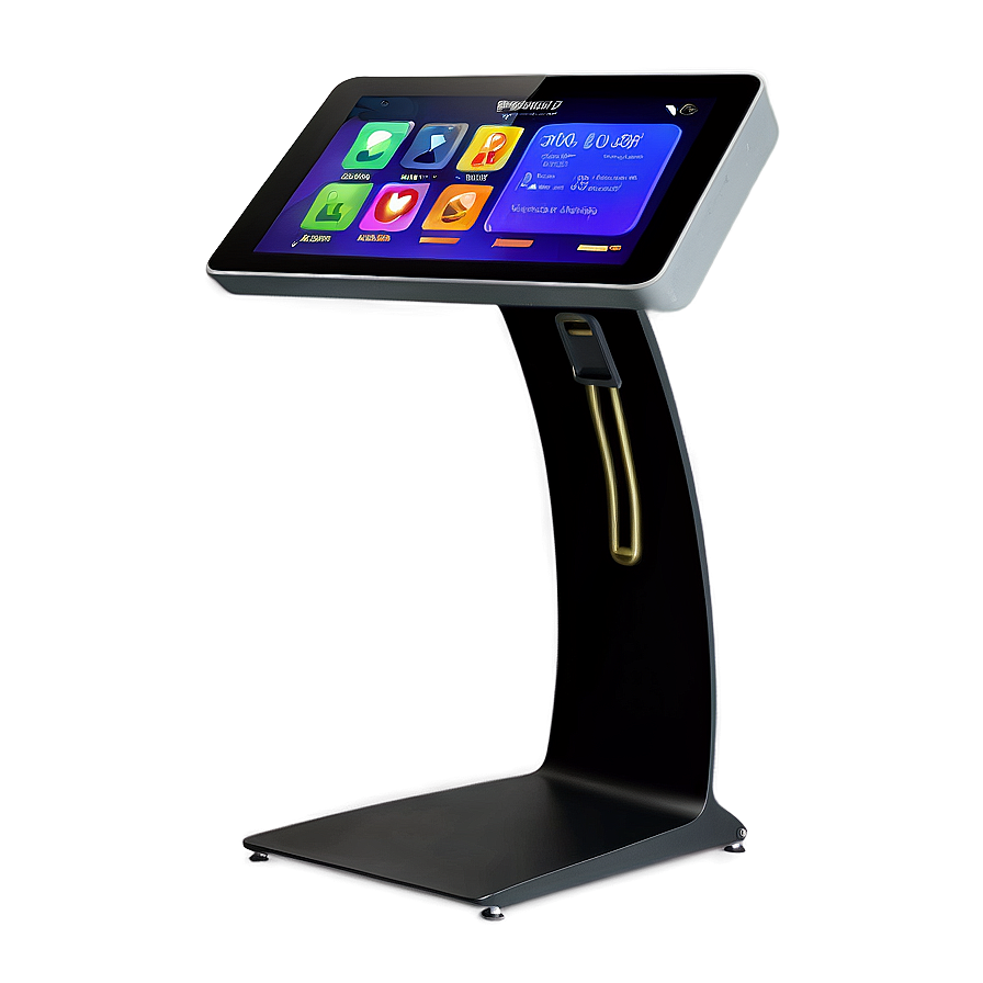 Touchscreen Interactive Kiosk Design Png 42 PNG Image