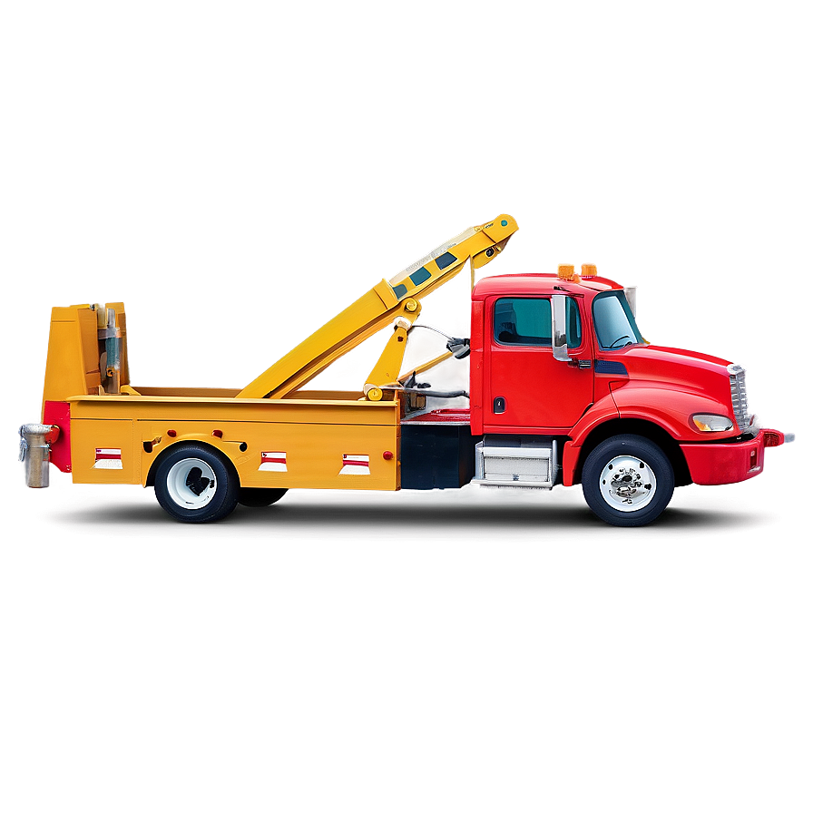 Tow Truck Side Viewpoint Png 16 PNG Image