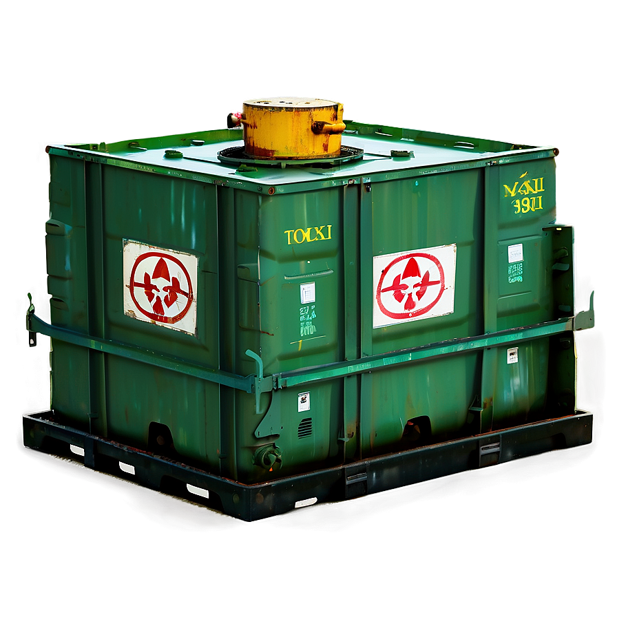 Toxic Waste Container Png Yuv26 PNG Image