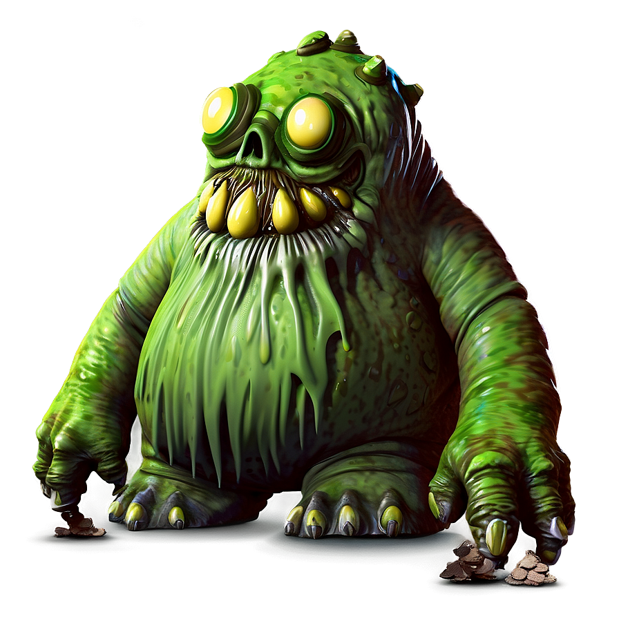 Toxic Waste Monster Png 05232024 PNG Image