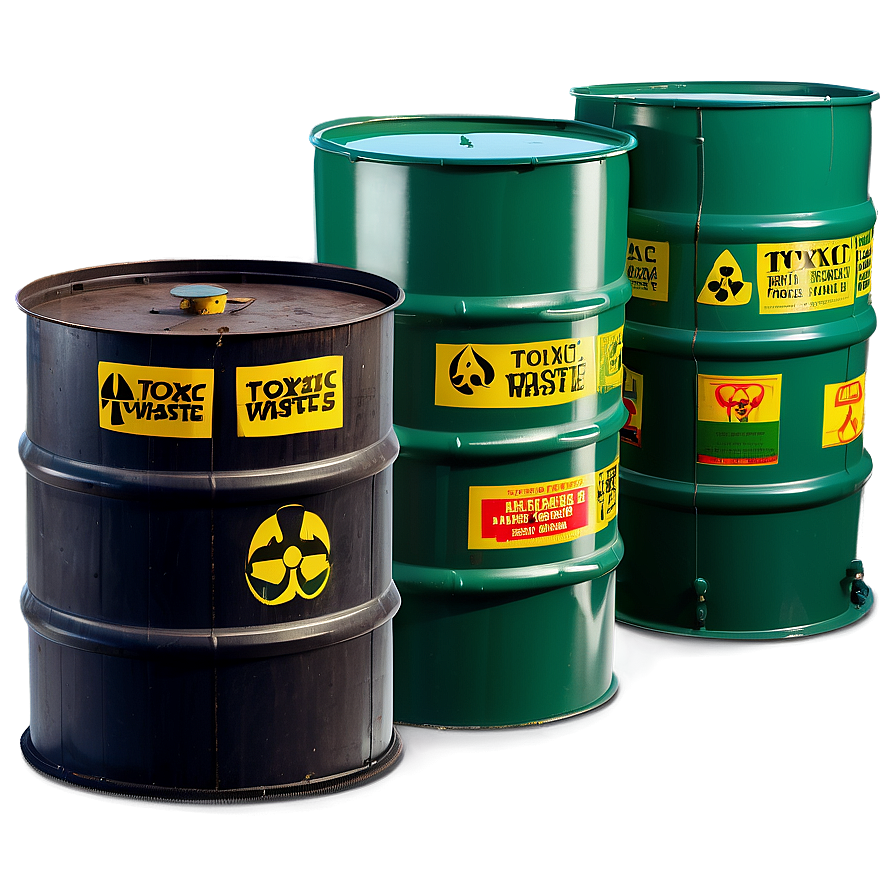 Toxic Waste Storage Png Qpm PNG Image