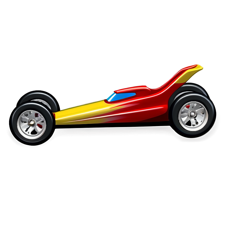 Toy Dragster Car Png Kce PNG Image