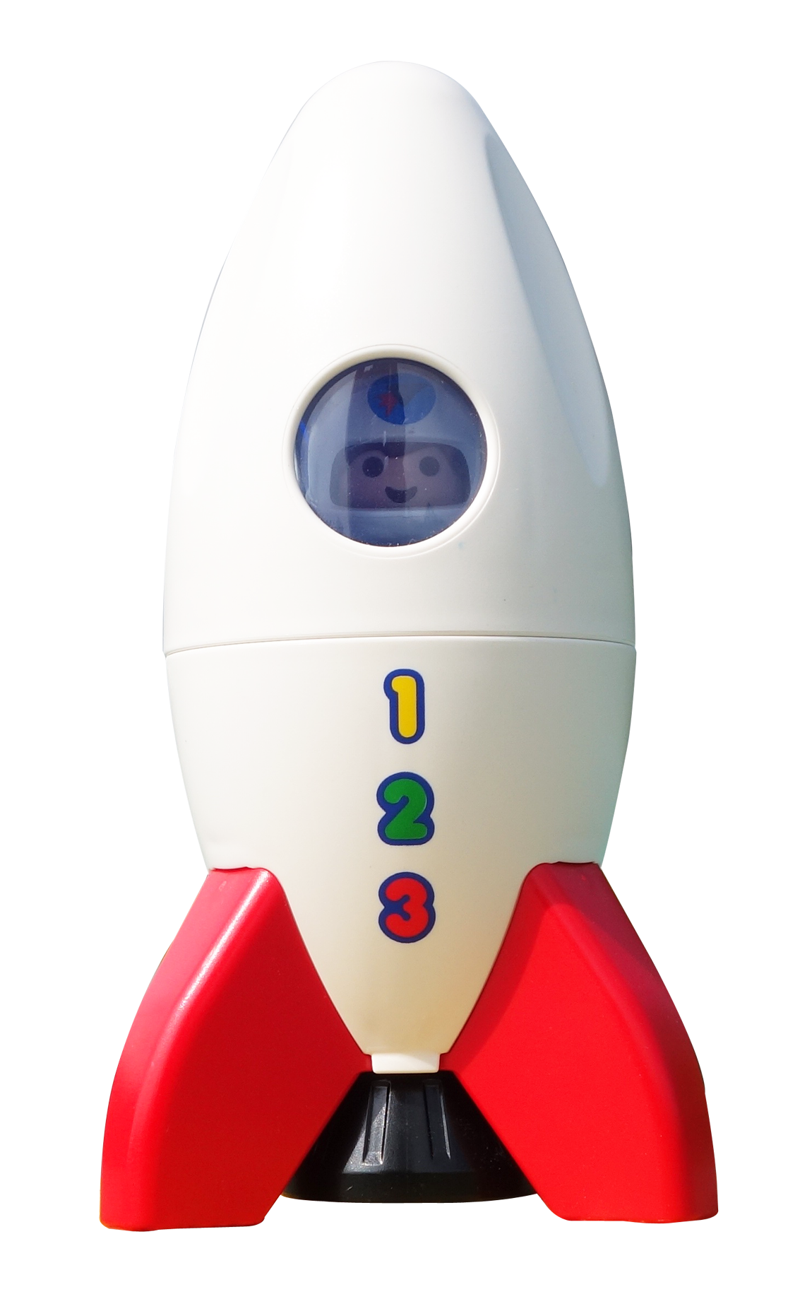 Toy Rocketwith Numbers PNG Image