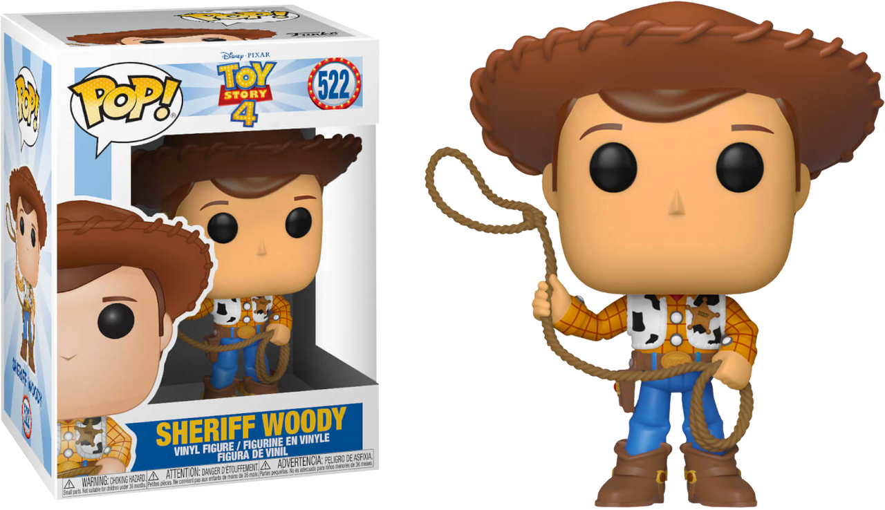 Toy Story4 Woody Funko Pop PNG Image