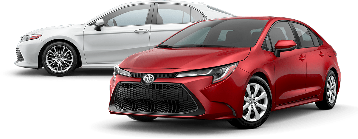 Toyota Corolla Models Comparison PNG Image