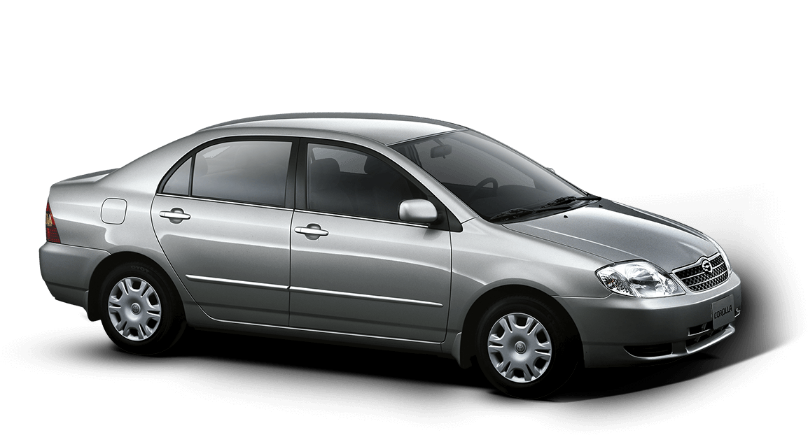 Toyota Corolla2000 Silver Sedan PNG Image