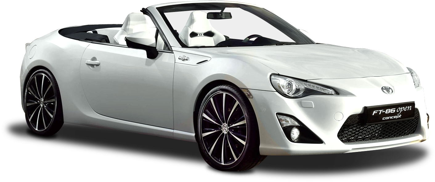 Toyota F T86 Open Concept Convertible PNG Image