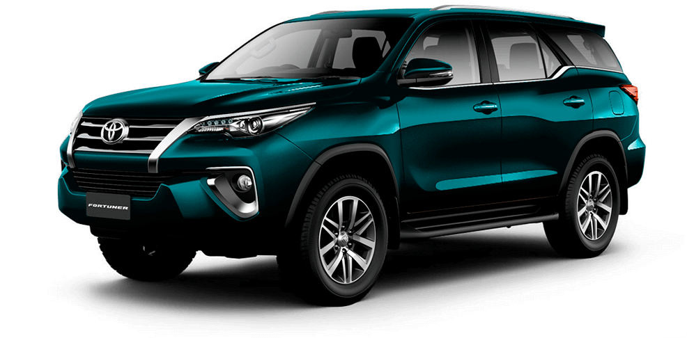 Toyota Fortuner S U V Profile View PNG Image