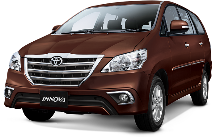 Toyota Innova Brown M P V PNG Image