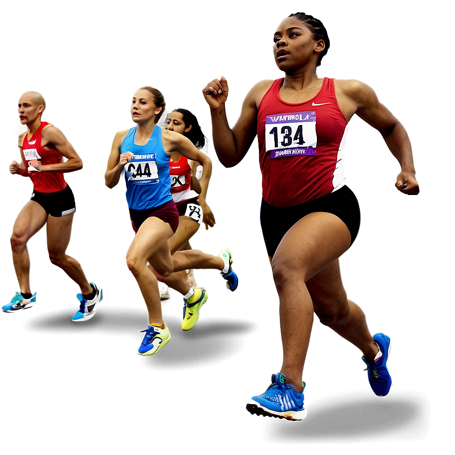 Track And Field Race Png Nmp82 PNG Image