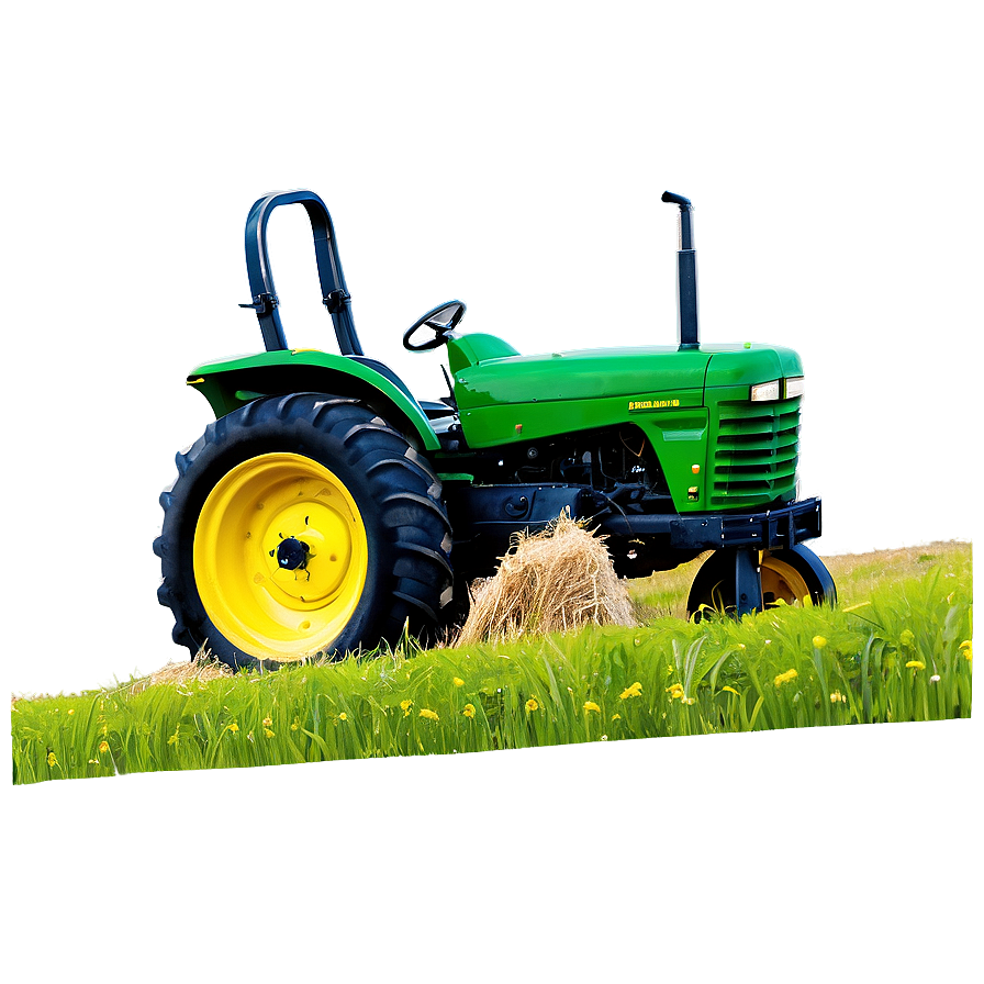 Tractor In Field Png Inu PNG Image