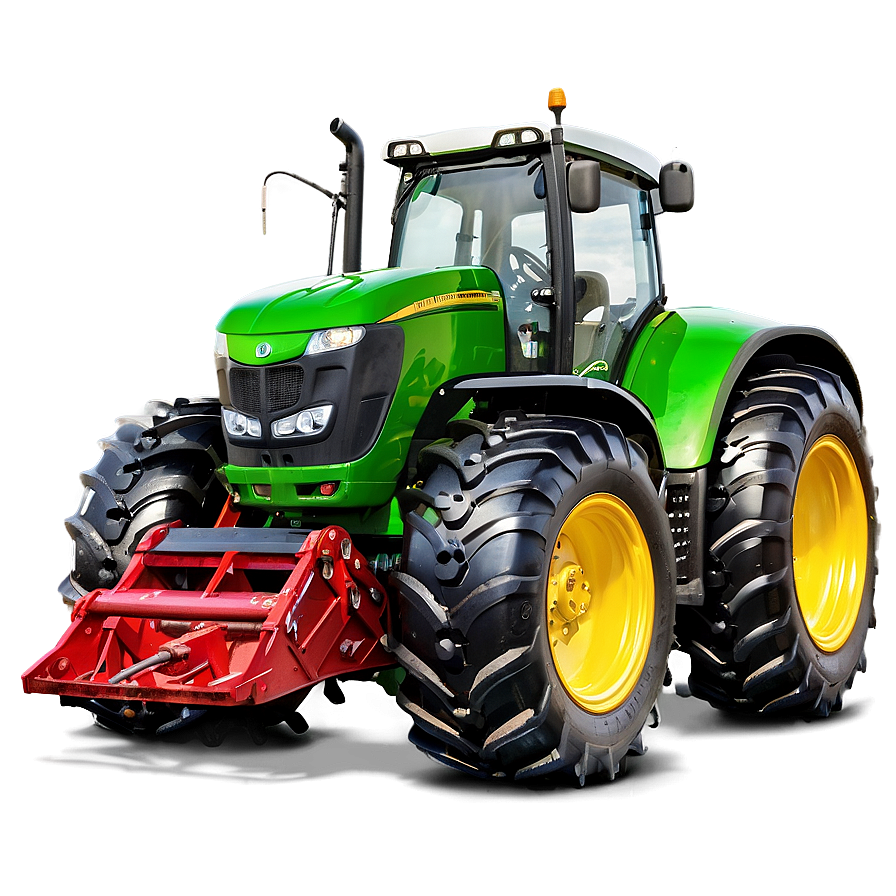 Tractor With Grain Cart Png 05242024 PNG Image