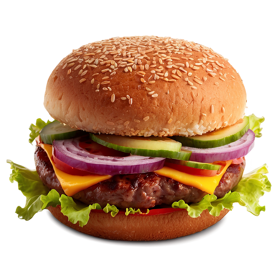 Traditional American Hamburger Png 46 PNG Image