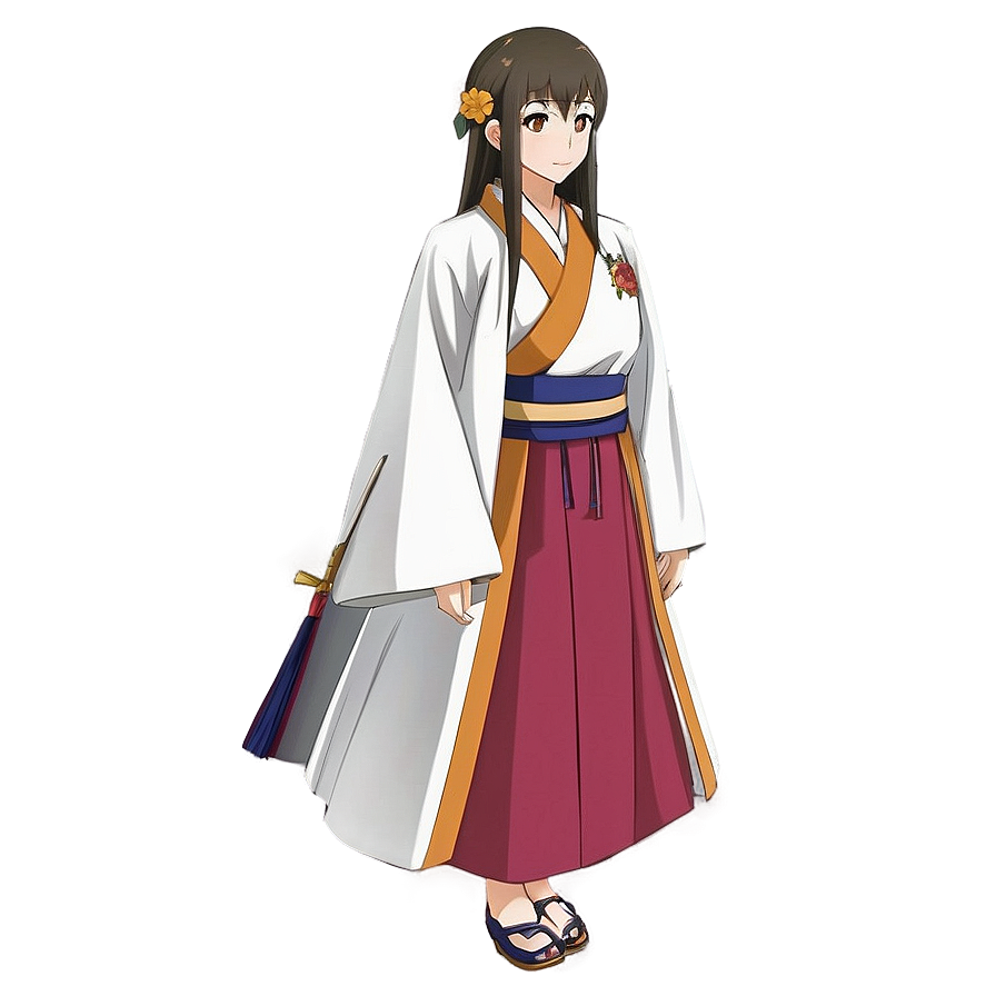 Traditional Anime Clothing Png Pwy PNG Image