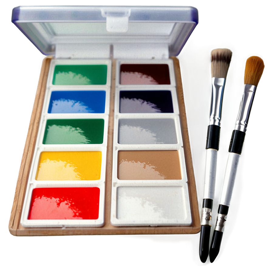 Traditional Artist Palette Png 21 PNG Image