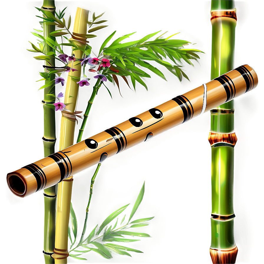 Traditional Bamboo Flute Png Nvg PNG Image