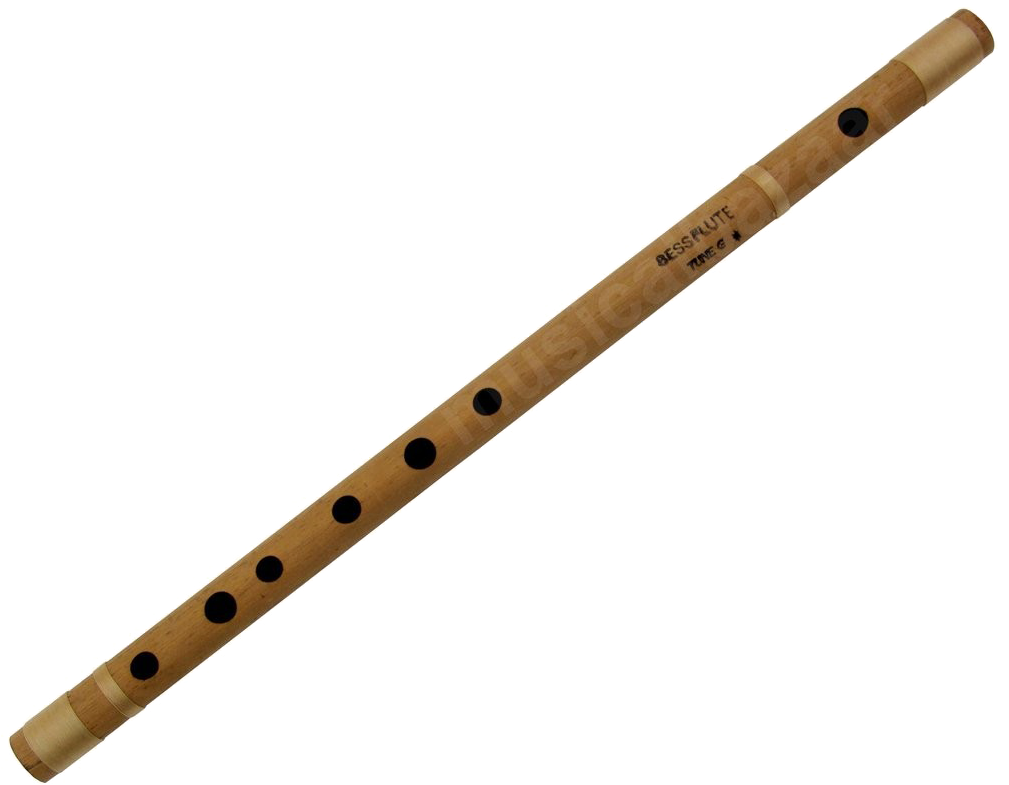 Traditional Bansuri Flute PNG Image