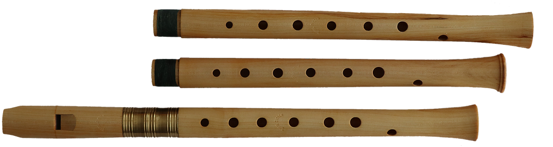 Traditional Bansuri Flutes PNG Image