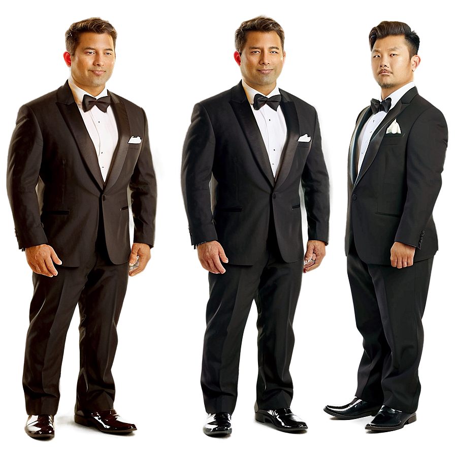 Traditional Black Tie Tuxedo Png 73 PNG Image