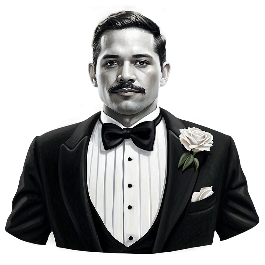 Traditional Black Tie Tuxedo Png 94 PNG Image