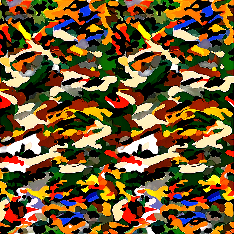 Traditional Camo Seamless Png 97 PNG Image