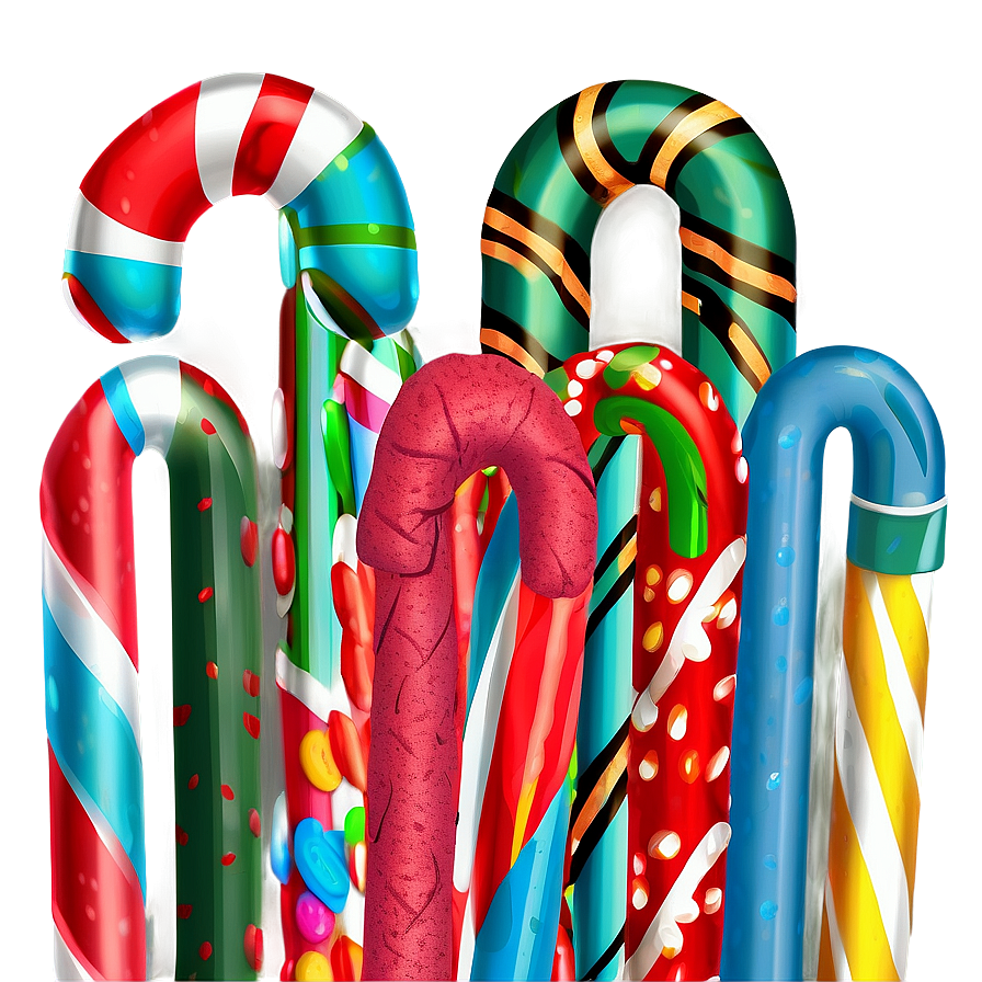 Traditional Candy Canes Png 05042024 PNG Image