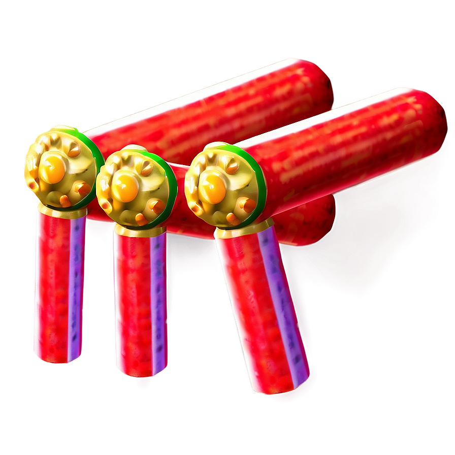 Traditional Chinese Firecrackers Png 06242024 PNG Image