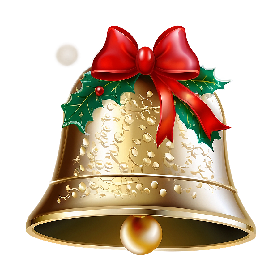 Traditional Christmas Bell Png 15 PNG Image