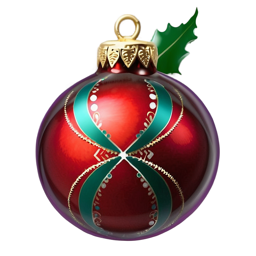 Traditional Christmas Ornaments Png Lss PNG Image