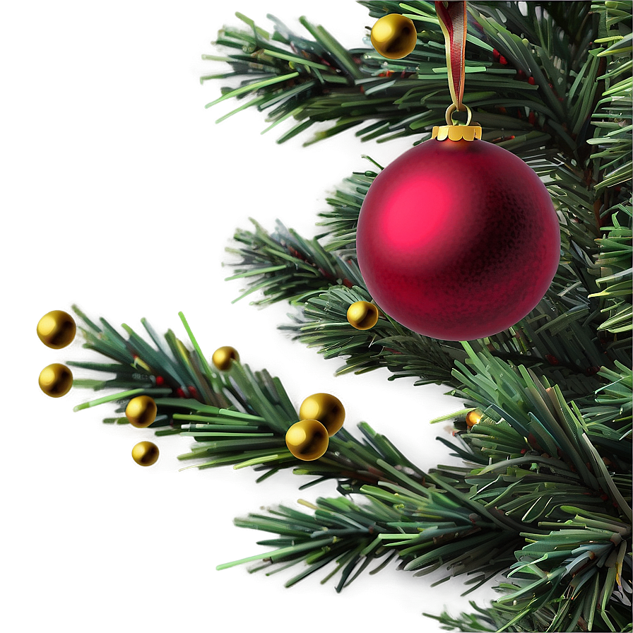 Traditional Christmas Tree Png 12 PNG Image